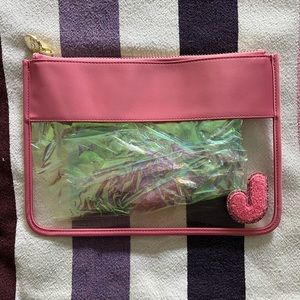 Stoney Clover Lane Guave flat with Hello Kitty “J” sewn. Never used.